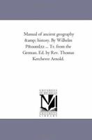Manual of Ancient Geography and History 9353804515 Book Cover