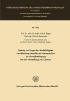 Beitrag Zur Frage Der Bindefahigkeit Verschiedener Metalle Mit Nichtmetallen ALS Grundbedingung Bei Der Herstellung Von Cermets 3663062031 Book Cover