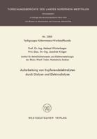 Aufarbeitung Von Kupferendelektrolyten Durch Dialyse Und Elektrodialyse 3531025856 Book Cover