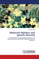 Molecular Markers and genetic diversity: An approach to reveal genetic diversity in an important medicinal plant 3659152846 Book Cover