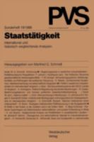 Staatstatigkeit: International Und Historisch Vergleichende Analysen 353112014X Book Cover