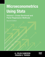 Microeconometrics Using Stata, Second Edition, Volume I: Cross-Sectional and Panel Regression Models 159718361X Book Cover