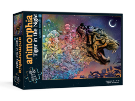 Animorphia Tiger in the Night Puzzle 0593184777 Book Cover