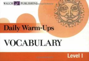 Daily Warm Ups: Vocabulary (Daily Warm-Ups English/Language Arts Series Ser) 0825143209 Book Cover