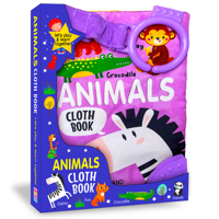 Fun With Animals Cloth Book 9376899539 Book Cover