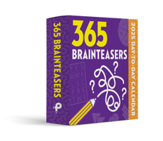 365 Brainteasers 2025 Day-to-Day Calendar 145495437X Book Cover