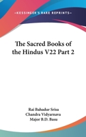 The Sacred Books of the Hindus V22 Part 2 1162627441 Book Cover