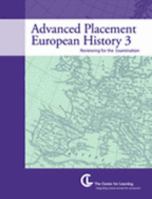 European History 3: Advanced Placement (Curriculum Unit) 1560777737 Book Cover