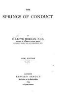 The Springs of Conduct 1523920297 Book Cover