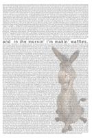 and in the mornin' i'm makin' waffles: Shrek Movie Film Script Lined Notebook Journal with Donkey 107441103X Book Cover