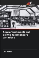 Approfondimenti sul diritto fallimentare canadese 6207479858 Book Cover