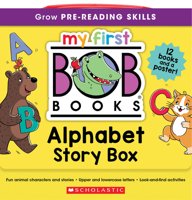 My First Bob Books - Alphabet Story Box Phonics, Letter Sounds, Ages 3 and Up, Pre-K (Reading Readiness) 1546199829 Book Cover