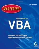 Mastering VBA (Mastering) 0782144365 Book Cover