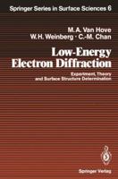 Low-Energy Electron Diffraction 3642827225 Book Cover