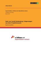 Satz von Tarski-Seidenberg. Folgerungen aus dem Projektionssatz 3668364850 Book Cover