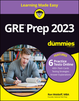 GRE Prep 2023 For Dummies with Online Practice null Book Cover