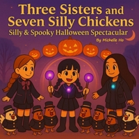 Silly and Spooky Halloween Spectacular (Three Sisters and Seven Silly Chickens) B0G3HR4DVV Book Cover