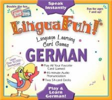 LinguaFun! German: Audio and Language Learning Card Games 1591254612 Book Cover