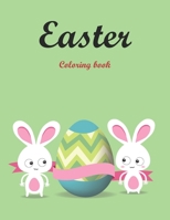 Easter Coloring book: Fun and Creative hand drawn easter egg designs Gift for Toddlers, Boys and Girls and Adults 8.5 x 11 inches B08ZW6KQX7 Book Cover