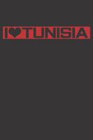 Notebook: Tunisia Shirt Africa Tunisian Heart Dot Grid 6x9 120 Pages 1081744464 Book Cover