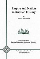 Empire and Nation in Russian History (Charles Edmondson Historical Lectures) 0918954592 Book Cover
