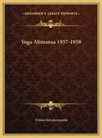 Yoga-Mimansa 1957-1958 0766141012 Book Cover