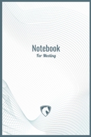 Notebook: For meeting: Gray simple tile 1655557629 Book Cover