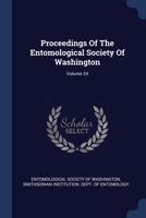 Proceedings Of The Entomological Society Of Washington, Volume 24... 1377206599 Book Cover