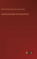 Lebenserinnerungen und Denkschriften (German Edition) 3368416391 Book Cover