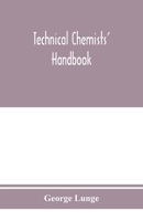 Technical chemists' handbook. Tables and methods of analysis for manufacturers of inorganic chemical products 935397528X Book Cover