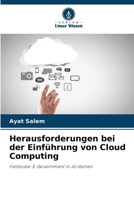 Herausforderungen bei der Einführung von Cloud Computing (German Edition) 6207926005 Book Cover