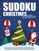 Sudoku Christmas Edition: Sudoku puzzles books for Kids With Full Solutions B0BJY9J6PV Book Cover