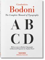 Bodoni: Manual of Typography 3836520362 Book Cover