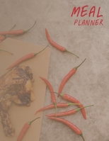 Meal Planner: Bloom Daily Planners Weekly Meal Planning Pad, Meal Planner, Shopping List Food Planning Organizer and Grocery List 8.5 x 11, 100 Pages 1707942609 Book Cover