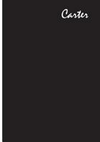 Carter : Collectible Notebook 1723134139 Book Cover