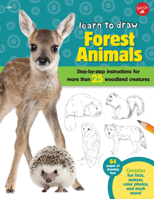 Learn to Draw Forest Animals 1600584829 Book Cover