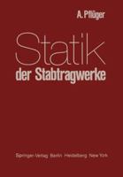 Statik Der Stabtragwerke 3642882471 Book Cover