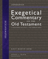 Ecclesiastes: A Discourse Analysis of the Hebrew Bible (17) (Zondervan Exegetical Commentary on the Old Testament) 0310942314 Book Cover