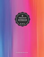 Premium Notebook: XXL Artist`s Sketch Book: 8.5 X 11 Inches, Personalized Artist Drawing Book Colors004: 110 Pages, Drawing, Sketching and Creative Art Works. Notebook and Sketchbook to Draw 1092296271 Book Cover