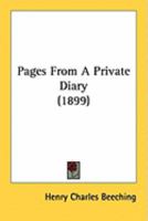 Pages From a Private Diary 1166318990 Book Cover