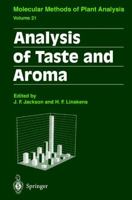 Molecular Methods of Plant Analysis, Volume 21: Analysis of Taste and Aroma 3642075134 Book Cover