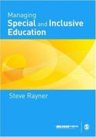 Managing Special and Inclusive Education 1412918898 Book Cover