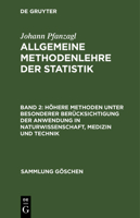 H�here Methoden Unter Besonderer Ber�cksichtigung Der Anwendungen in Naturwissenschaften, Medizin Und Technik 3111009548 Book Cover