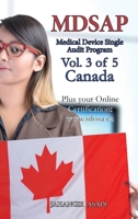 MDSAP Vol.3 of 5 Canada: ISO 13485:2016 for All Employees and Employers 1990451578 Book Cover