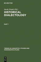 Historical Dialectology 3110115506 Book Cover