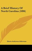 A Brief History Of North Carolina 1436718791 Book Cover