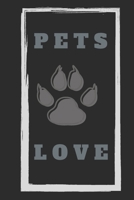 PETS LOVE notebook 165472985X Book Cover