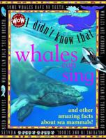 Whales Can Sing 0761307389 Book Cover