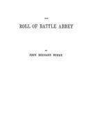 The Roll of Battle Abbey : Annotated by John Bernard Burke 0806308079 Book Cover