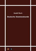 Deutsche Stammeskunde 1246701235 Book Cover